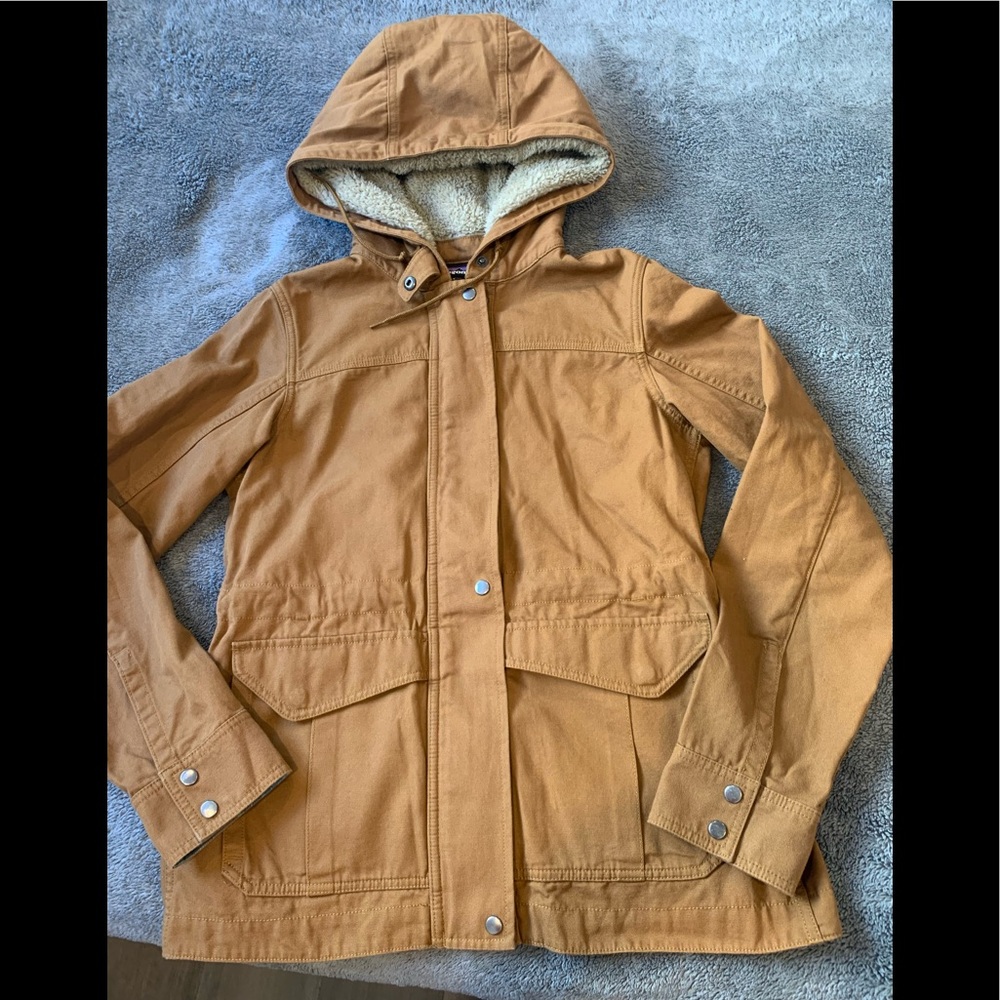 Patagonia Women’s Prairie Dawn Parka with Hood size S